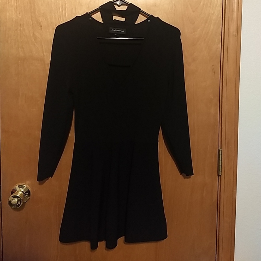 Black Peplum Top
